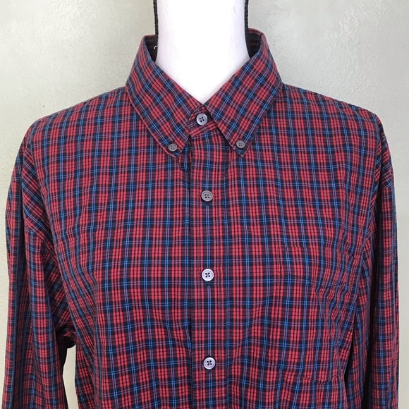 Croft & Barrow Plaid Button Down Shirt XL - Picture 2 of 6